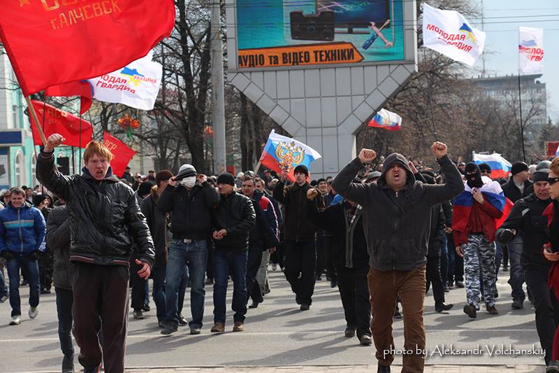 Вшанування дня народження Тараса Шевченка у Луганську